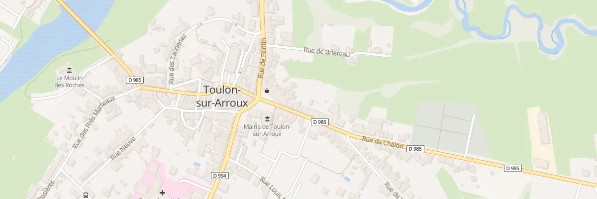 Plan du 5 Rue de Chalon à Toulon-sur-Arroux