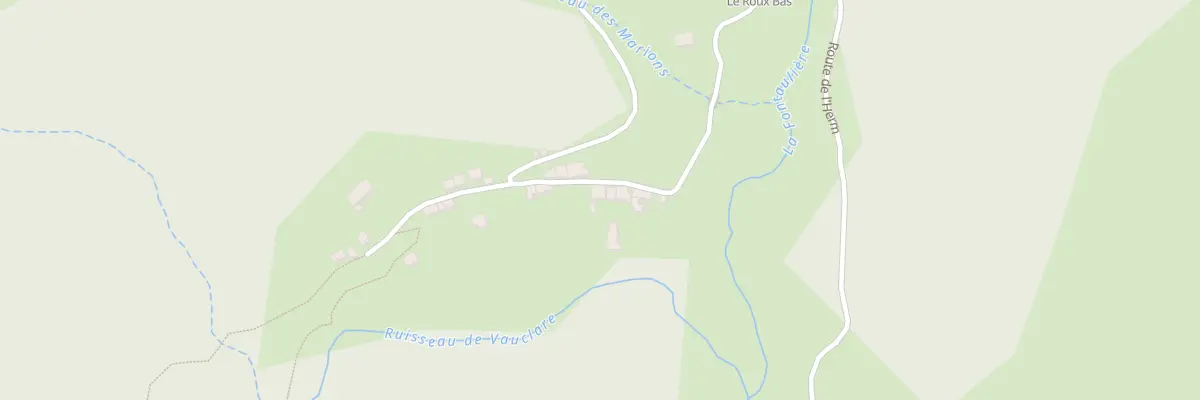 Plan du 5053 Le Roux Bas au Roux