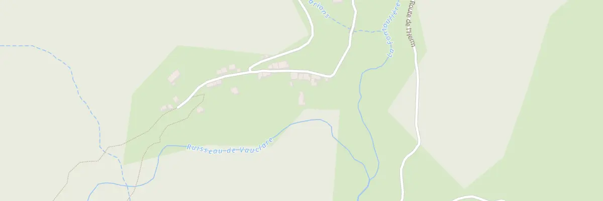 Plan du 5054 Le Roux Bas au Roux