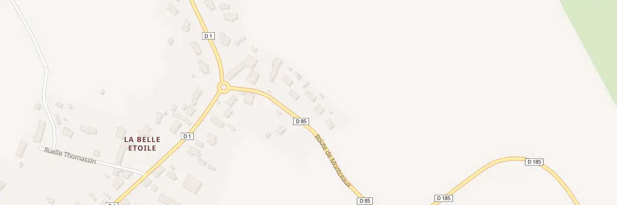 Plan du 9 Rte de Montceaux à Cormost