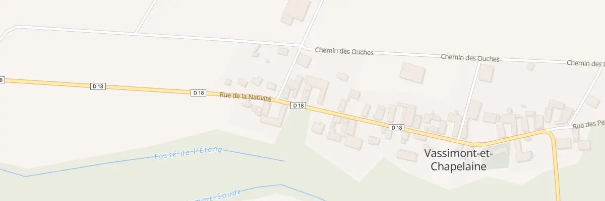 Plan du 29 Rue de la Nativité à Vassimont-et-Chapelaine