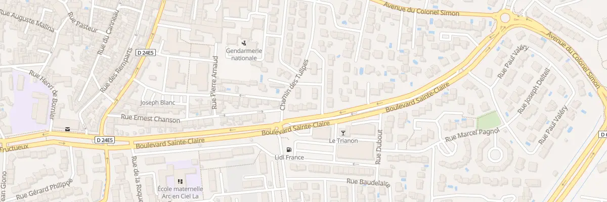 Plan du 86 Rue Charles Gounod à Lunel