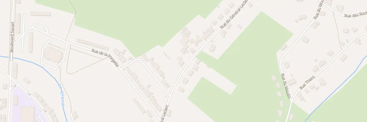 Plan du 25 Rue du Gen Leclerc à Saint-Michel