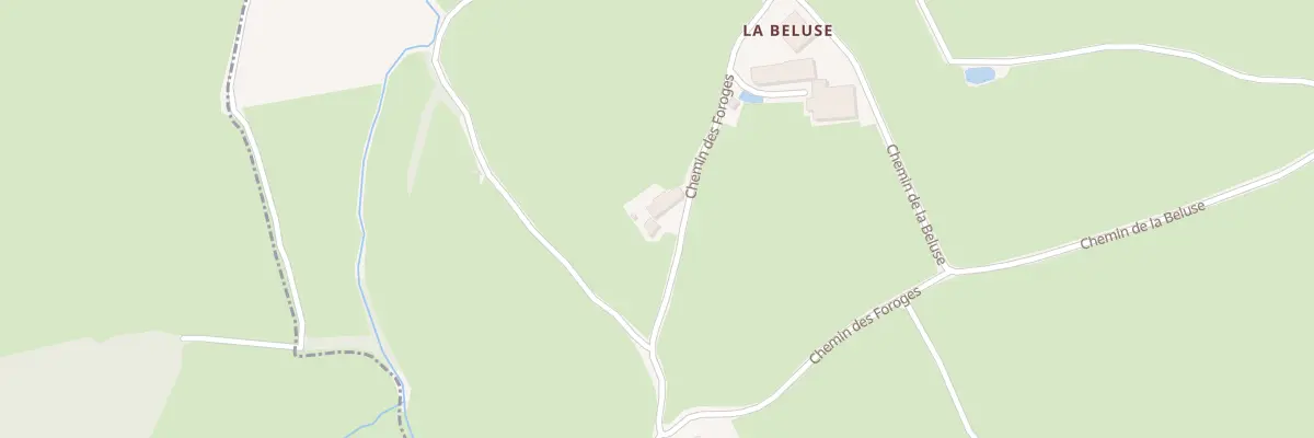 Plan du 202 Che des Foroges à Briant