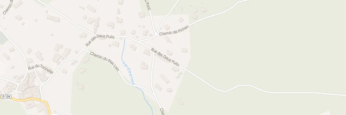Plan du 5084 Rue des Deux Puits à Saint-Bénézet