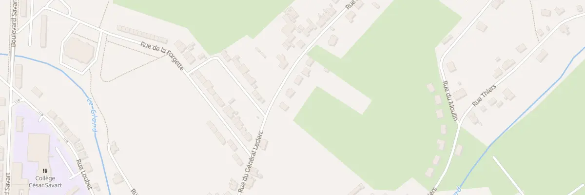 Plan du 28 Rue du Gen Leclerc à Saint-Michel