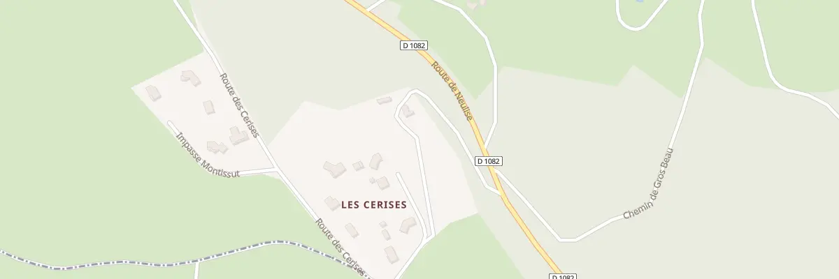 Plan du 1120 Rte de Neulise à Vendranges