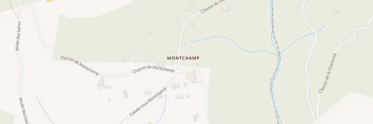 Plan du 6001 Montchamp à Chambonas