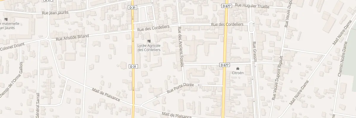 Plan du 58 Rue des Anciens Fosses à Arcis-sur-Aube