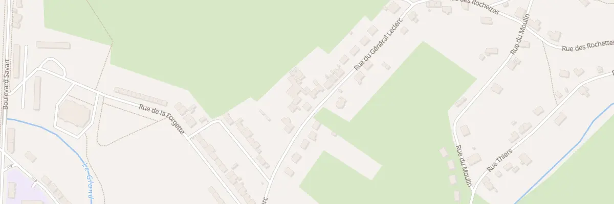 Plan du 33 Rue du Gen Leclerc à Saint-Michel