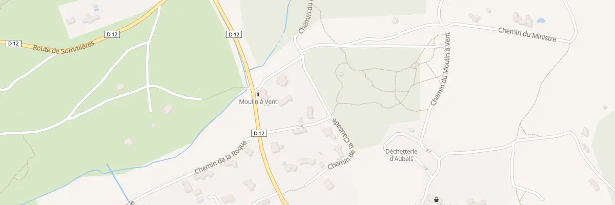 Plan du 94 Imp des Chèvrefeuilles à Aubais