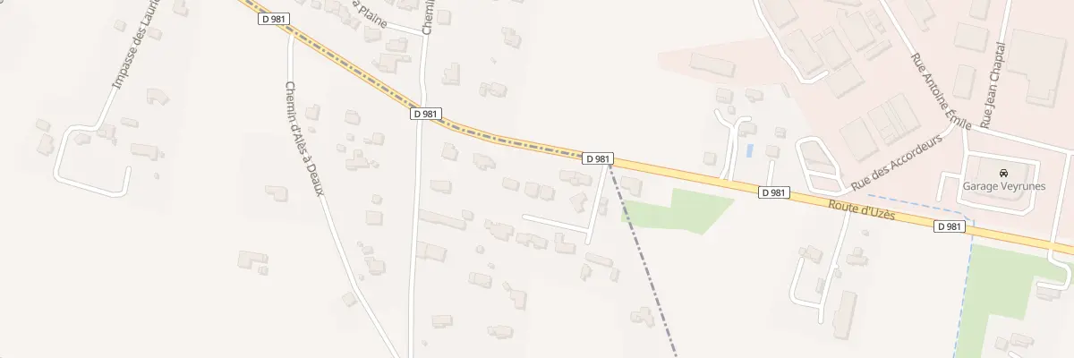 Plan du 2780 Rte d’Uzès à Saint-Hilaire-de-Brethmas