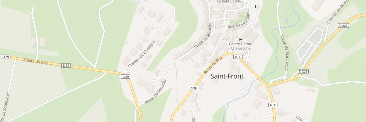 Plan du 31 Rte du Meunier à Saint-Front