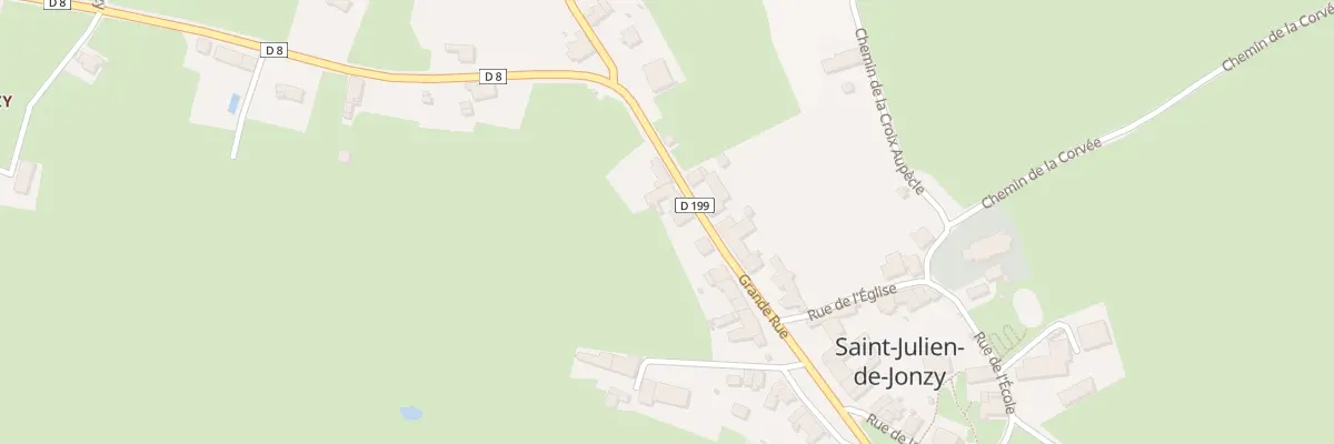 Plan du 311 Grande Rue à Saint-Julien-de-Jonzy