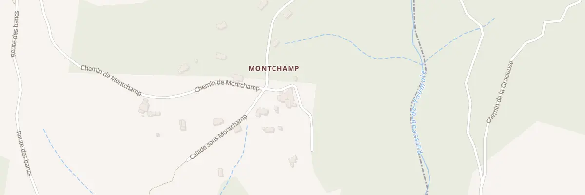 Plan du 5131 Montchamp à Chambonas