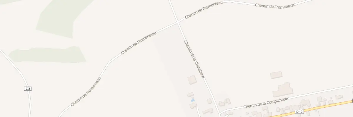 Plan du 5001F Vignes de Fromenteau à Villiers-les-Hauts