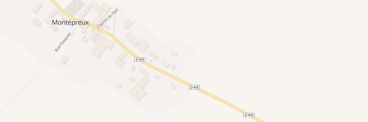 Plan du 15B Rue Clichat à Montépreux