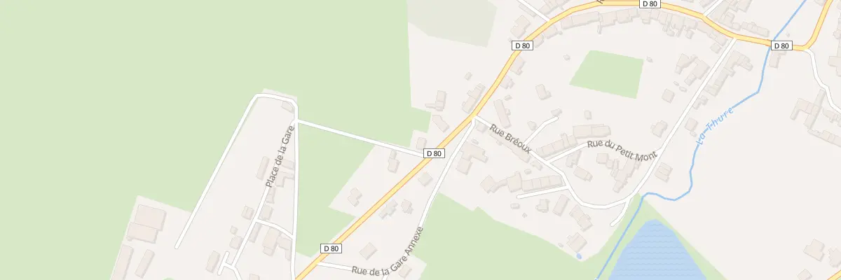Plan du 31T Rue de la Gare à Cousolre