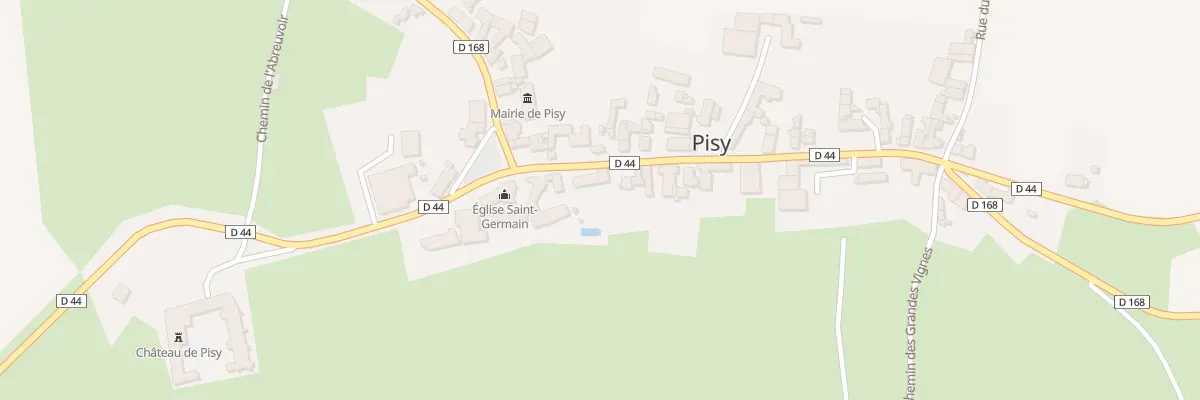 Plan du 4 Rue d’Amont à Pisy