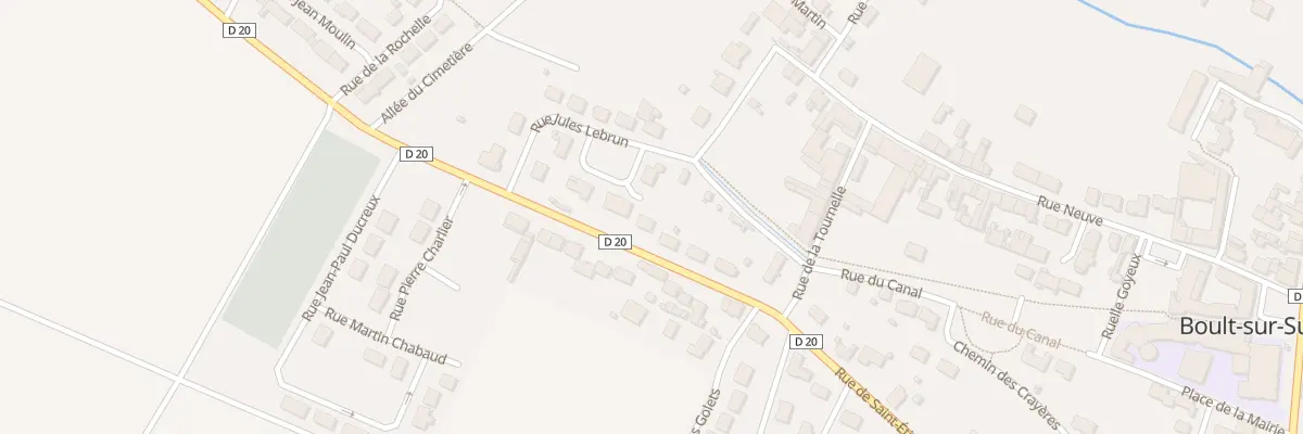 Plan du 56 Rue de Saint Etienne à Boult-sur-Suippe