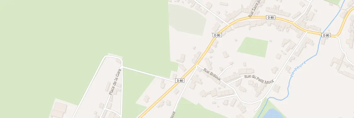Plan du 31 Rue de la Gare à Cousolre