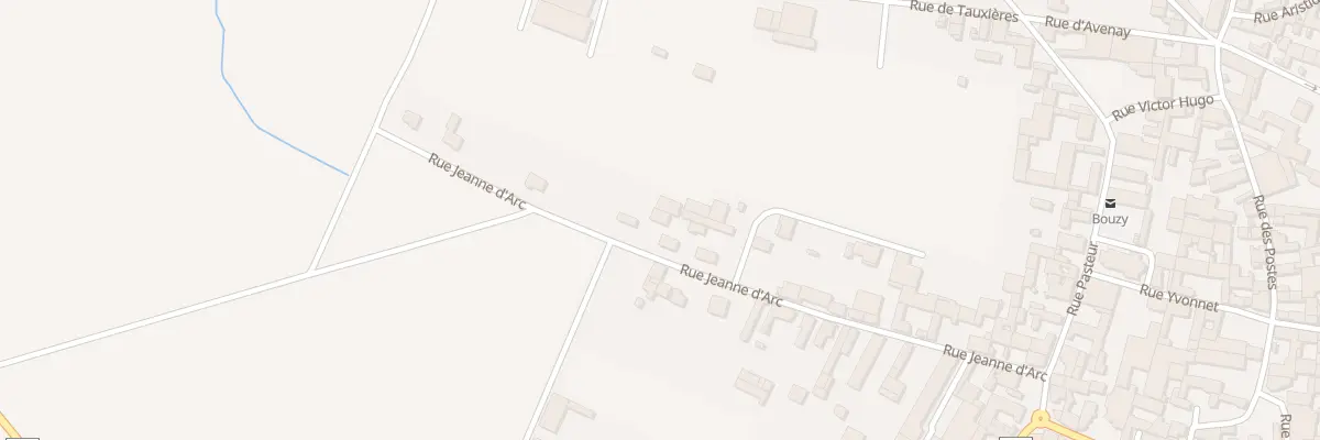 Plan du 26 Rue Jeanne d’Arc à Bouzy