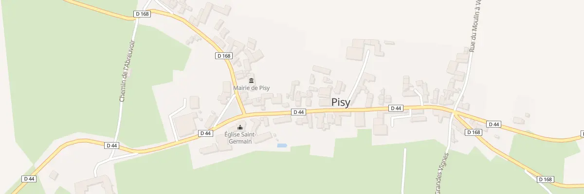 Plan du 5 Rue d’Amont à Pisy