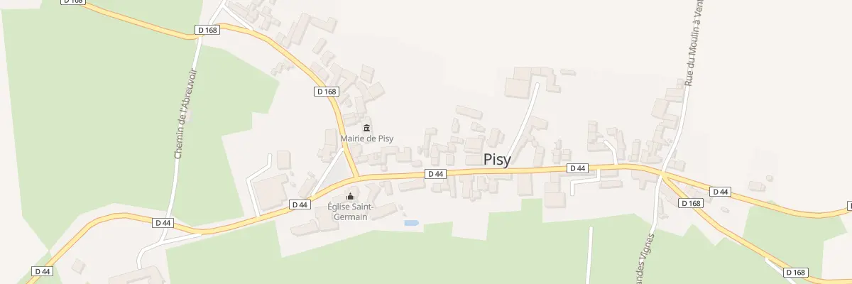 Plan du 5B Rue d’Amont à Pisy