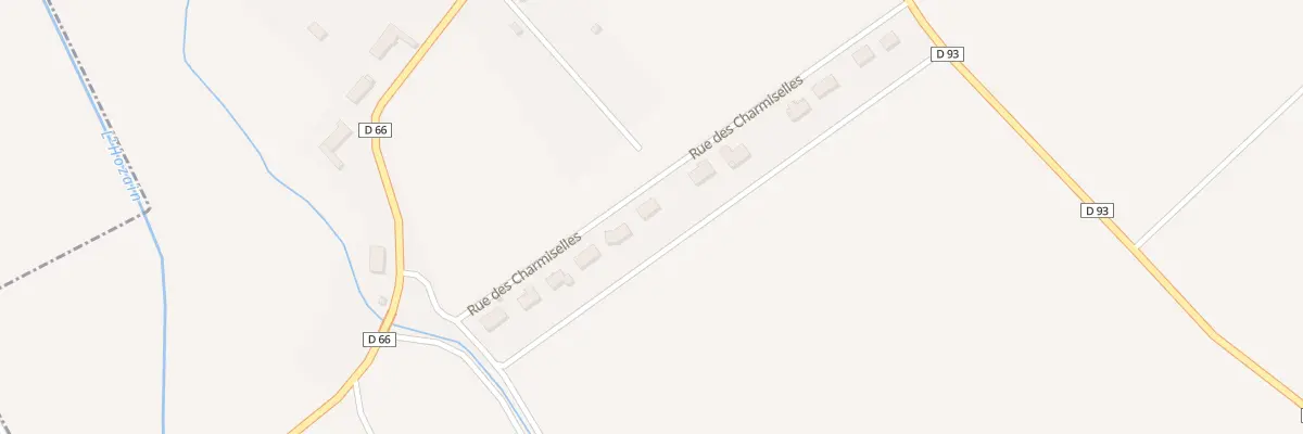 Plan du 11 Rue des Petites Charmiselles à Saint-Thibault