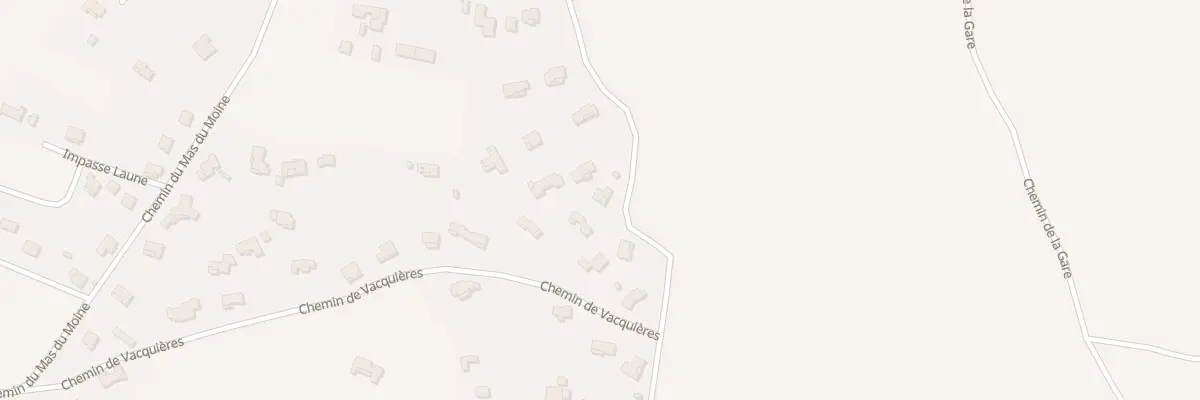 Plan du 1321 Che du Grès à Méjannes-lès-Alès