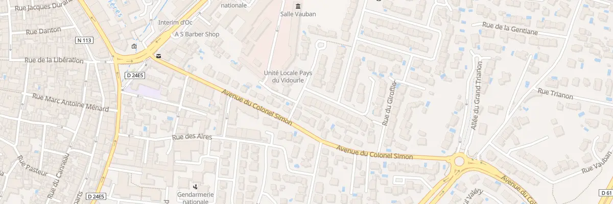 Plan du 31 Rue du Genevrier à Lunel