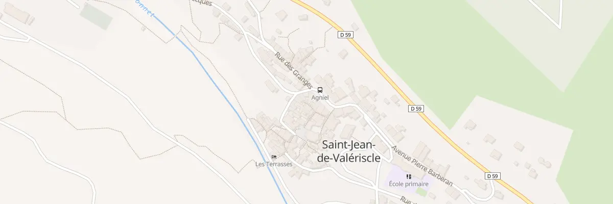 Plan du 19 Pl Pierre Agniel à Saint-Jean-de-Valériscle