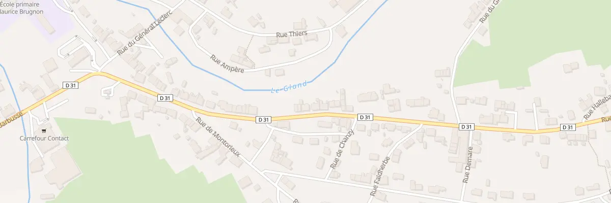 Plan du 57 Rue de la Bovette à Saint-Michel
