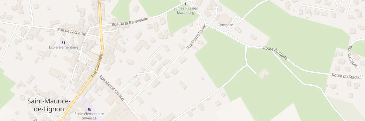 Plan du 197 Rue Pierre Favier à Saint-Maurice-de-Lignon