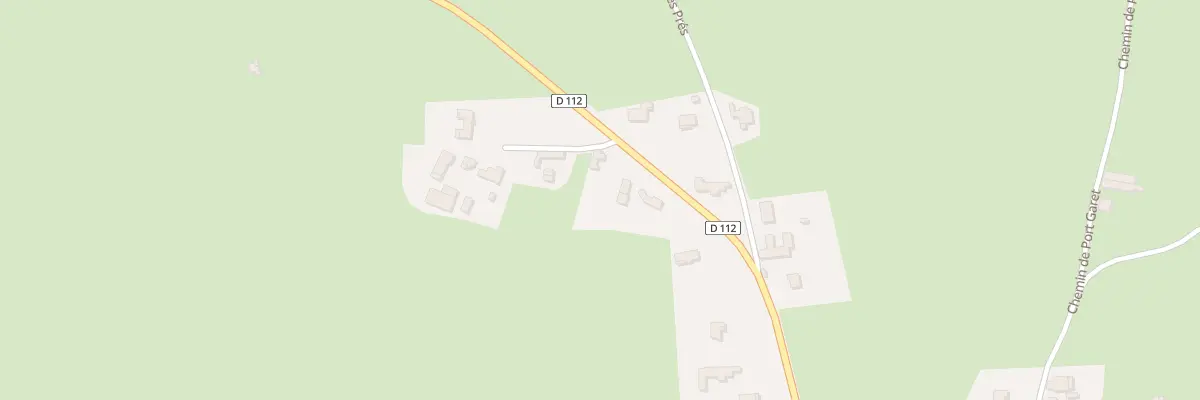 Plan du 1 Imp de la Plate à Nervieux
