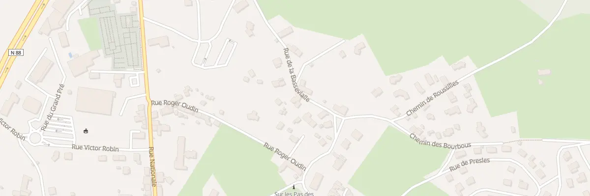 Plan du 448 Rue de la Bassevialle à Saint-Maurice-de-Lignon