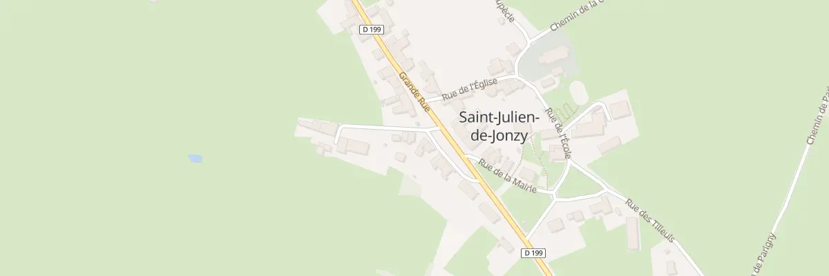 Plan du 167 Grande Rue à Saint-Julien-de-Jonzy