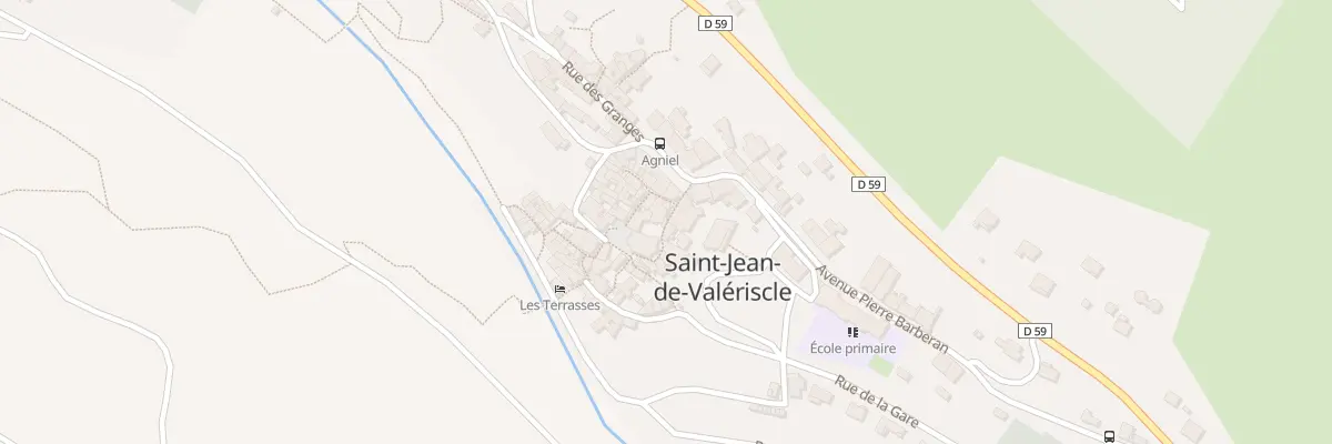Plan du 6 Rue de la Tournelle à Saint-Jean-de-Valériscle