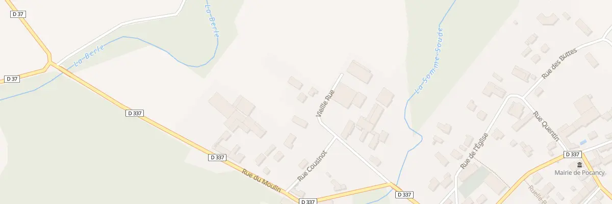 Plan du 15 Vte Vieille Rue à Pocancy