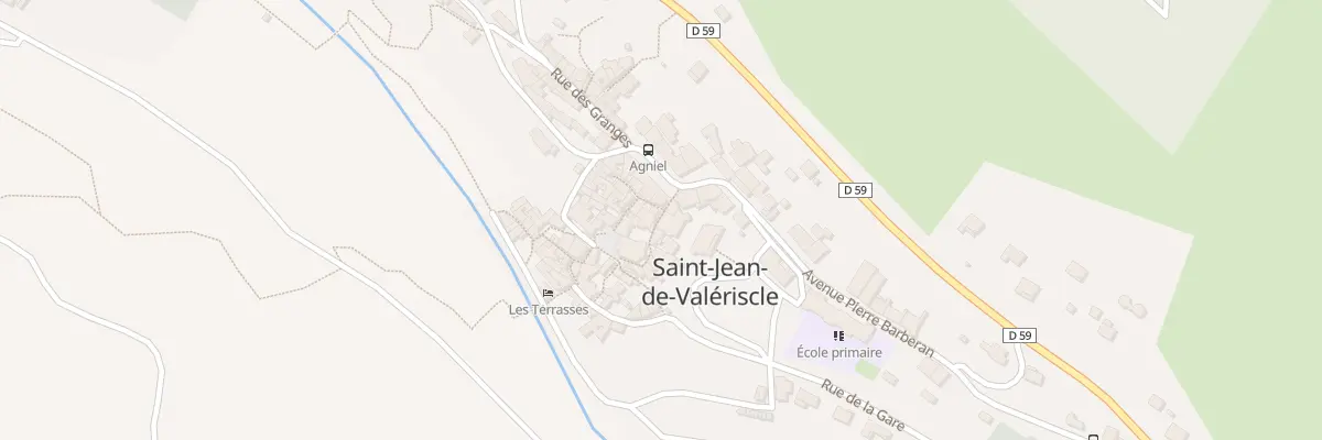 Plan du 2 Rue de la Tournelle à Saint-Jean-de-Valériscle