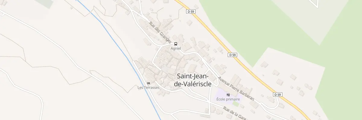 Plan du 2 Rue de l’Eglise à Saint-Jean-de-Valériscle