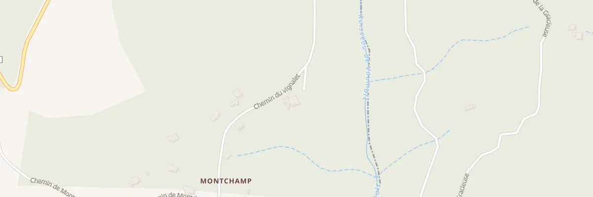 Plan du 5133 Montchamp à Chambonas