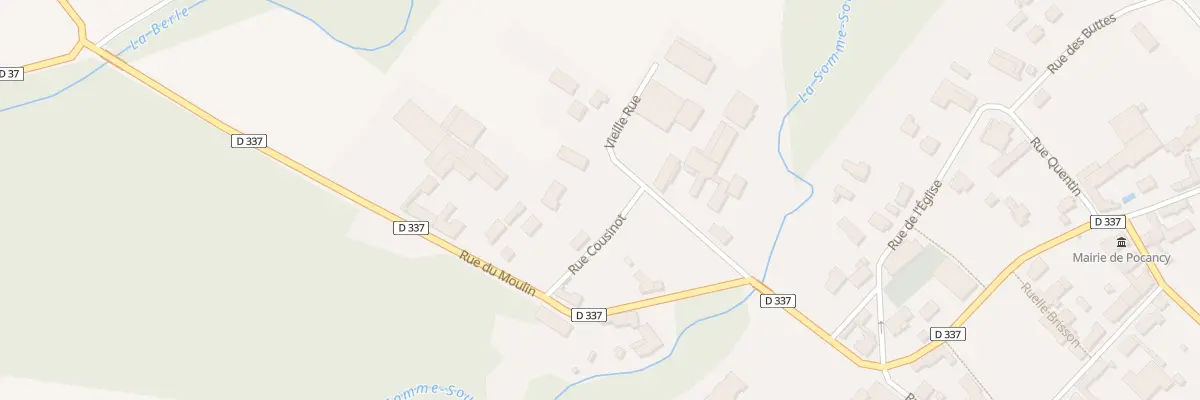 Plan du 2 Rue Cousinat à Cheniers