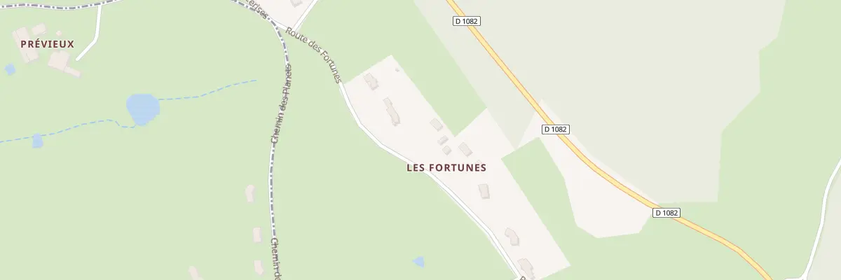 Plan du 247 Rte des Fortunes à Vendranges