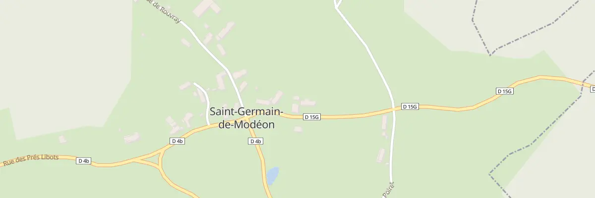 Plan du 5 Rue de la Roche à Saint-Germain-de-Modéon