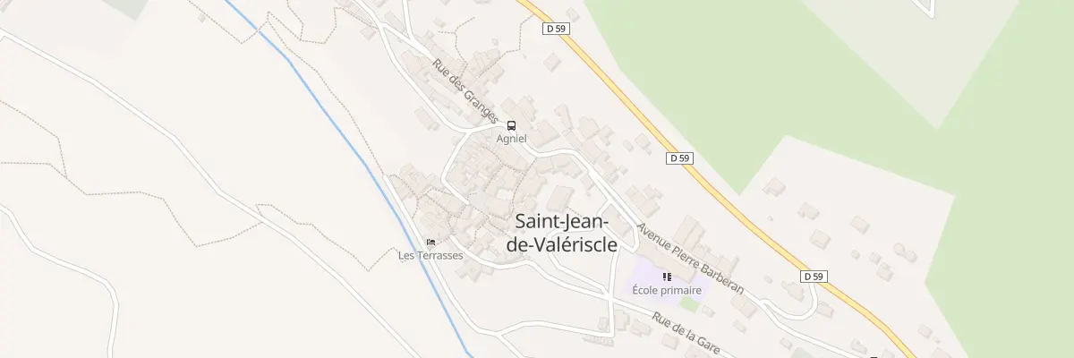 Plan du 1 Rue de la Tournelle à Saint-Jean-de-Valériscle