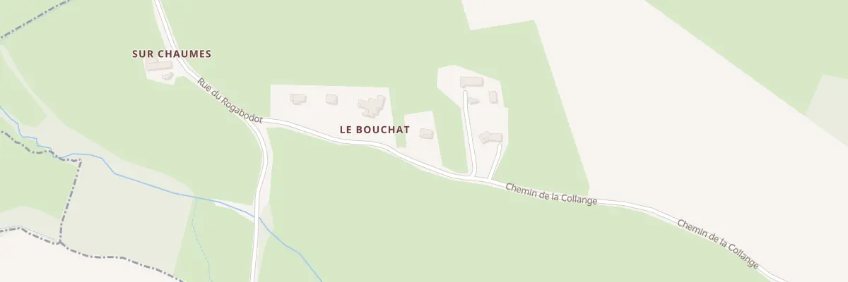 Plan du 100 Rue du Rogabodot à Nochize