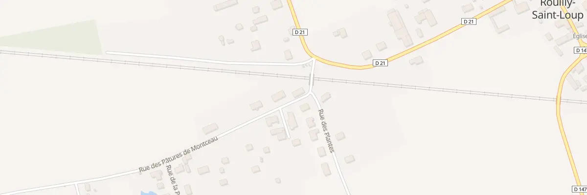 Plan du 2 Rue des Pâtures de Montceau à Rouilly-Saint-Loup