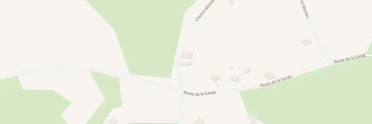 Plan du 74 Che Moriau à Perreux