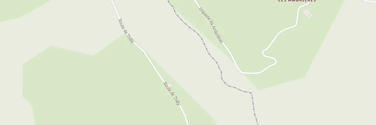 Plan du 1473 Rte de Thély à Vendranges